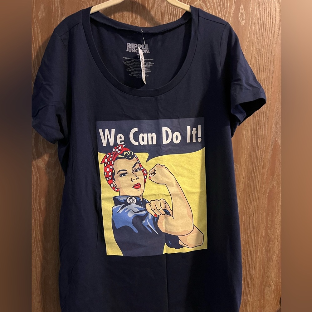 Women’s We Can Do It, Rosie The Riveter T-shirt